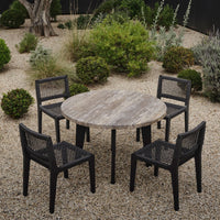 MLB Aluminum Armless Dining Chair