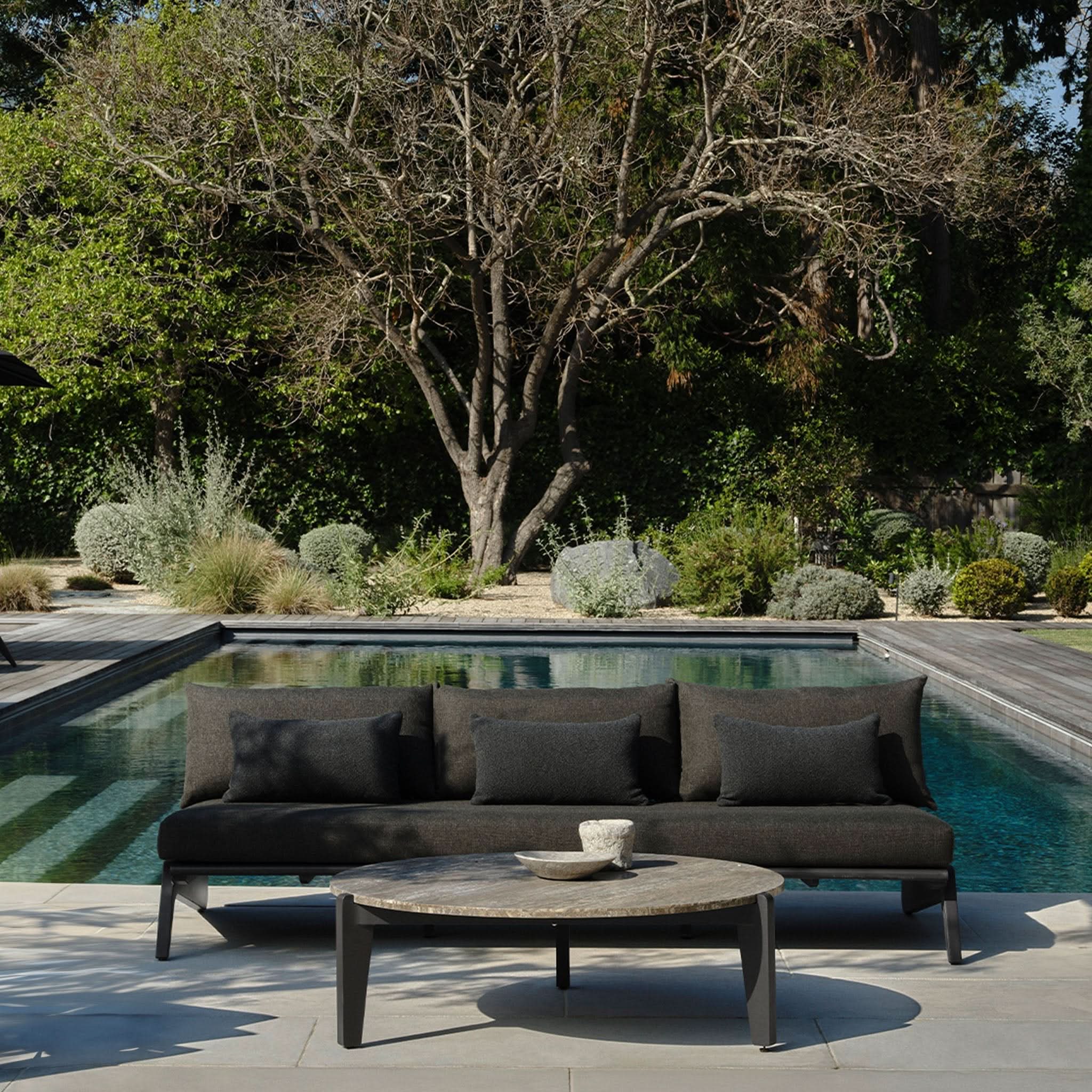 MLB Aluminum Round Coffee Table