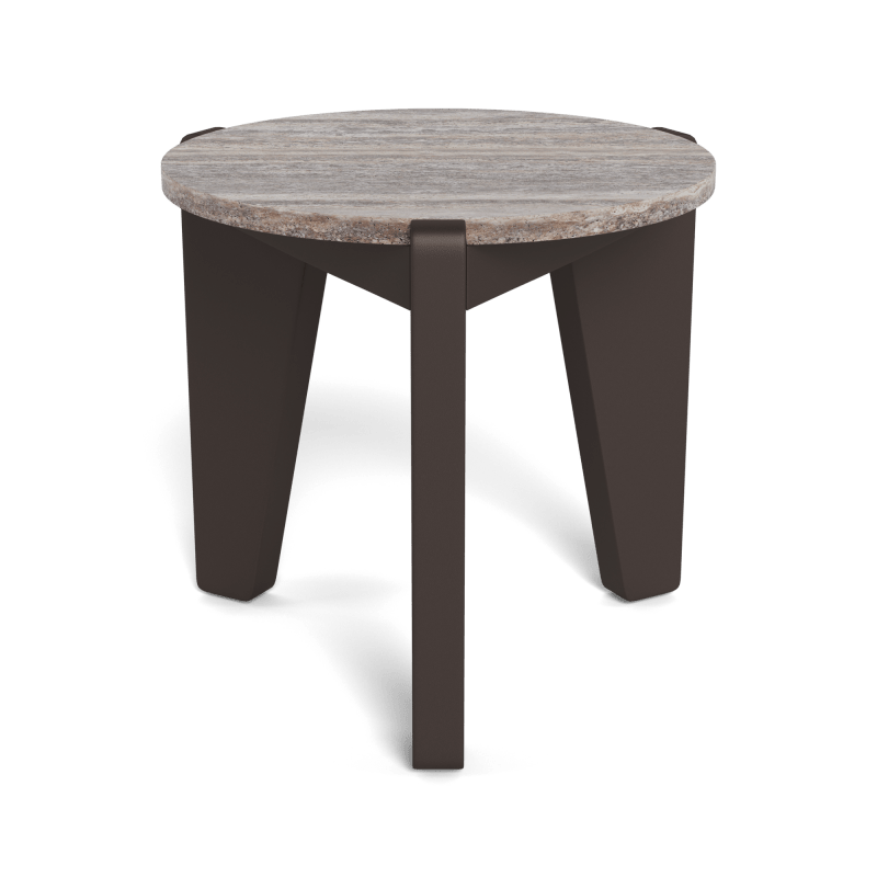 MLB Aluminum Round Side Table