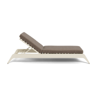 MLB Aluminum Slatted Sun Lounge