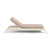 MLB Aluminum Slatted Sun Lounge