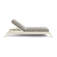 MLB Aluminum Slatted Sun Lounge