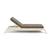 MLB Aluminum Slatted Sun Lounge