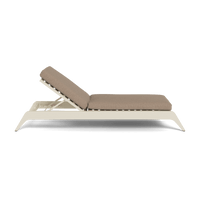 MLB Aluminum Slatted Sun Lounge