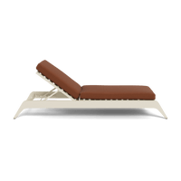 MLB Aluminum Slatted Sun Lounge