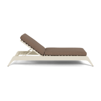 MLB Aluminum Slatted Sun Lounge