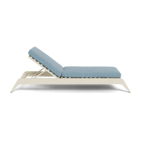MLB Aluminum Slatted Sun Lounge