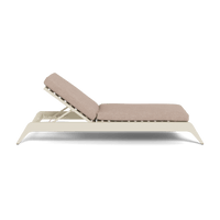 MLB Aluminum Slatted Sun Lounge
