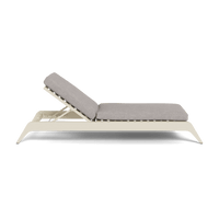 MLB Aluminum Slatted Sun Lounge