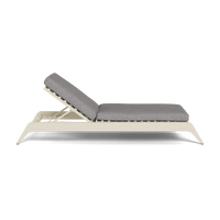 MLB Aluminum Slatted Sun Lounge