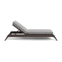 MLB Aluminum Slatted Sun Lounge