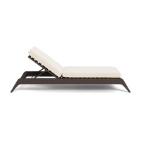 MLB Aluminum Slatted Sun Lounge