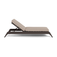 MLB Aluminum Slatted Sun Lounge