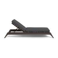 MLB Aluminum Slatted Sun Lounge