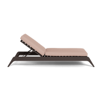 MLB Aluminum Slatted Sun Lounge
