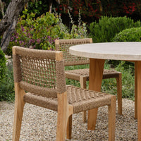 Mlb Teak Round Dining Table 1200