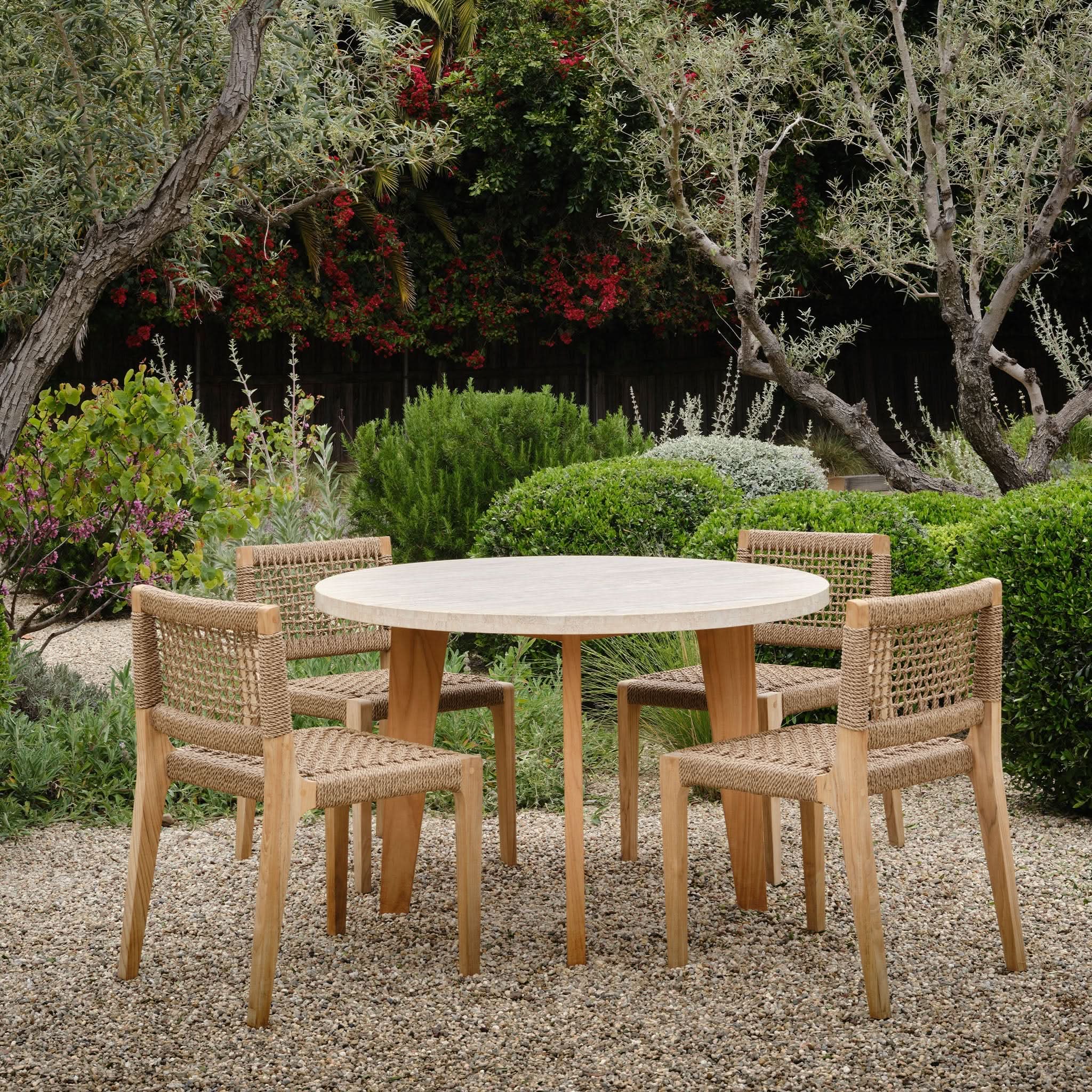 Mlb Teak Round Dining Table 1200