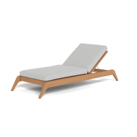 Mlb Teak Slatted Sun Lounge