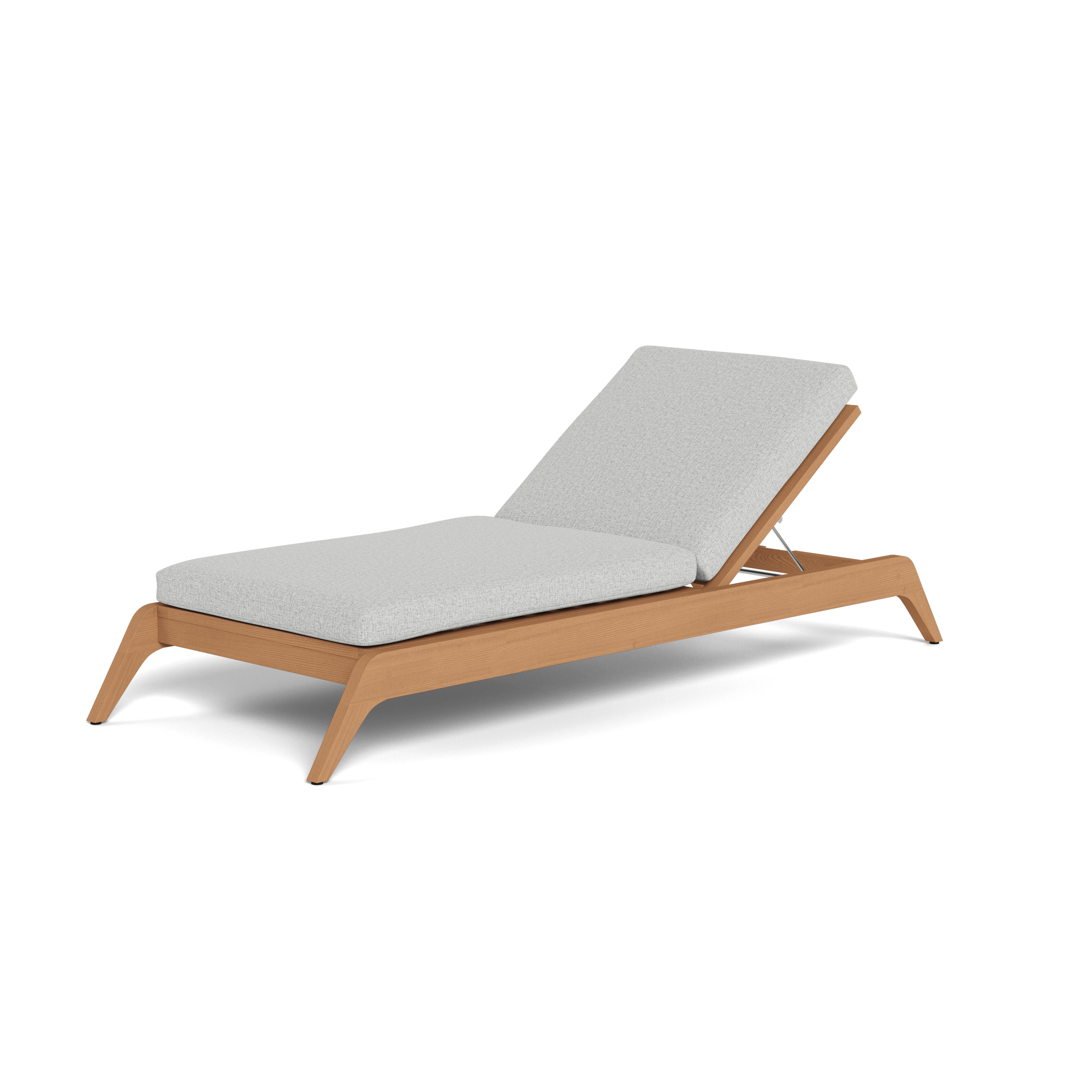 Mlb Teak Slatted Sun Lounge