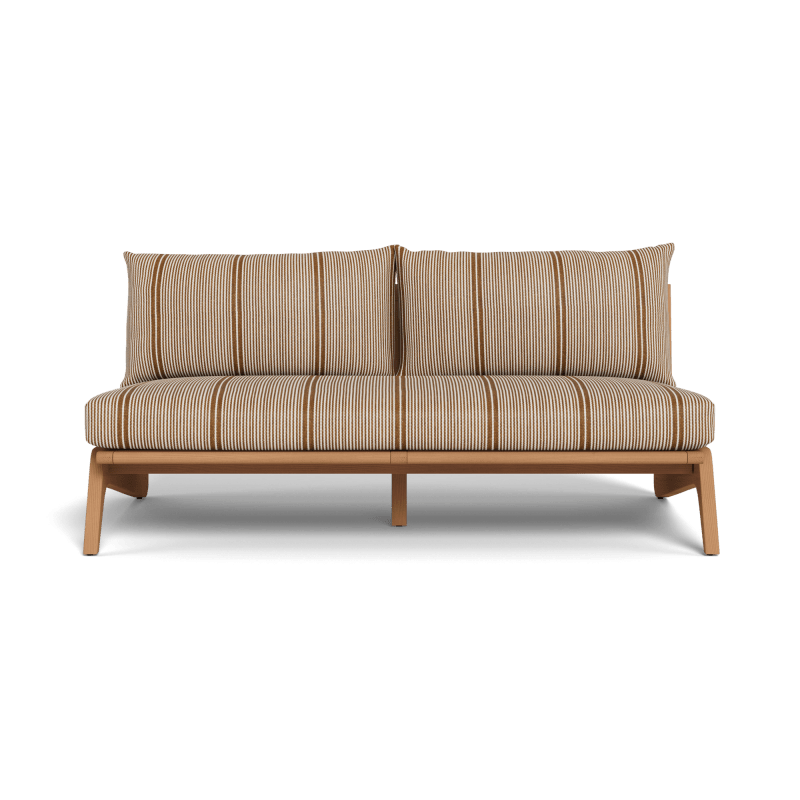 Mlb Teak 2 Seat Armless Sofa