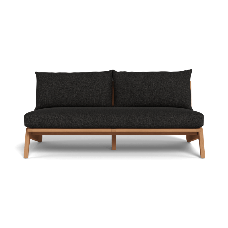 Mlb Teak 2 Seat Armless Sofa