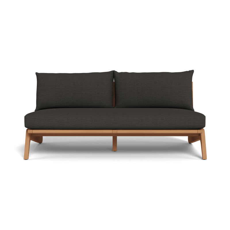 Mlb Teak 2 Seat Armless Sofa