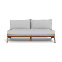 Mlb Teak 2 Seat Armless Sofa