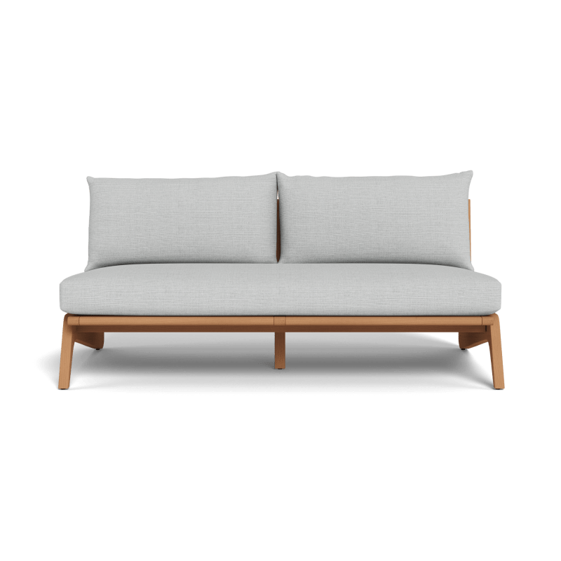 Mlb Teak 2 Seat Armless Sofa