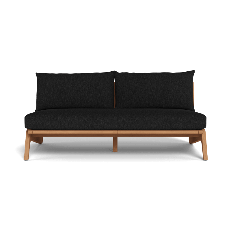 Mlb Teak 2 Seat Armless Sofa
