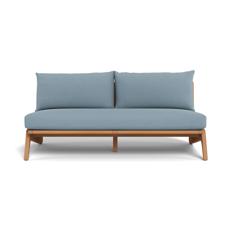Mlb Teak 2 Seat Armless Sofa