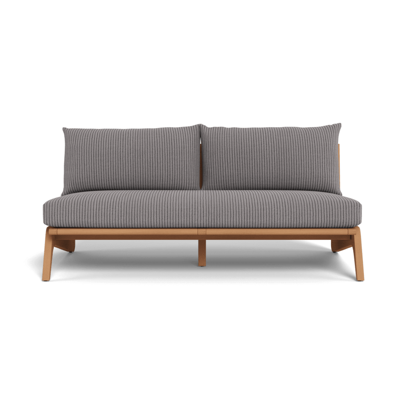 Mlb Teak 2 Seat Armless Sofa