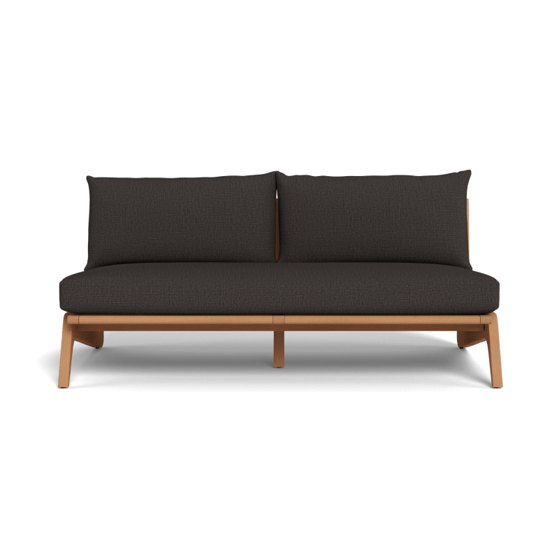 Mlb Teak 2 Seat Armless Sofa
