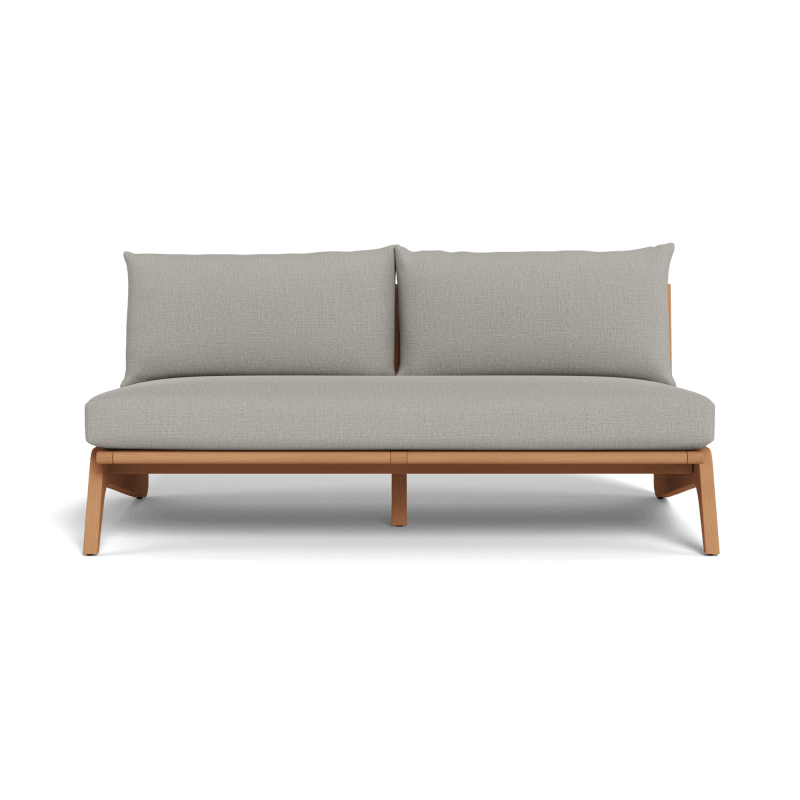 Mlb Teak 2 Seat Armless Sofa