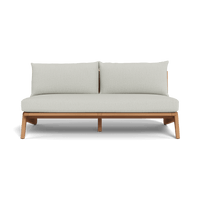 Mlb Teak 2 Seat Armless Sofa