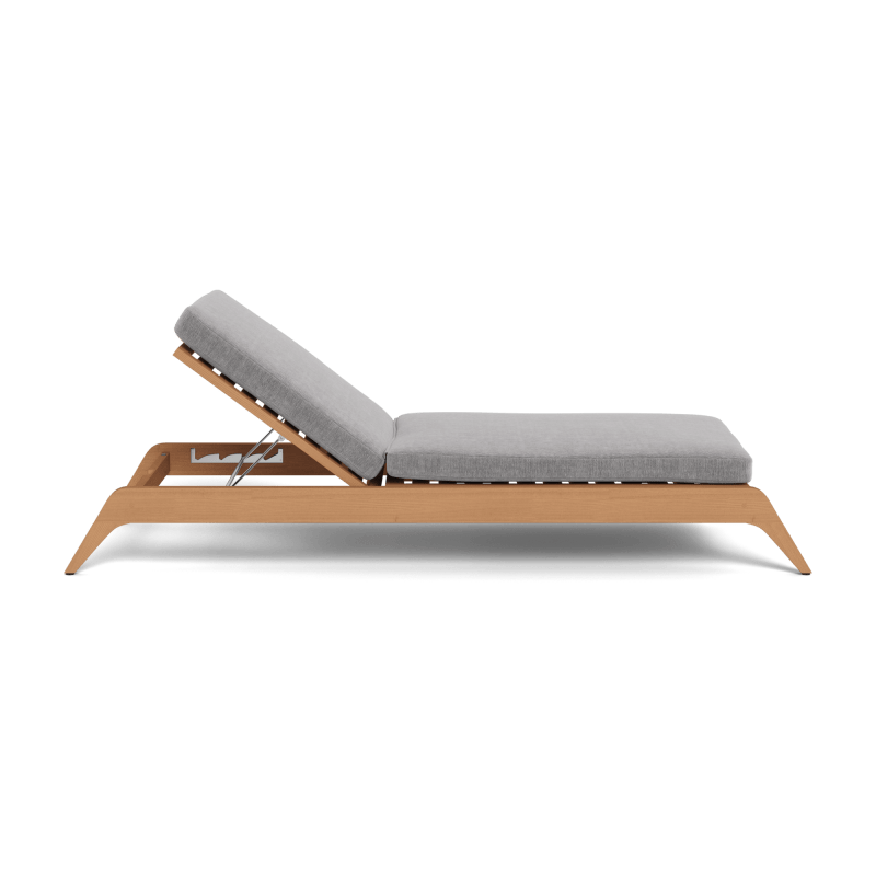 Mlb Teak Slatted Sun Lounge