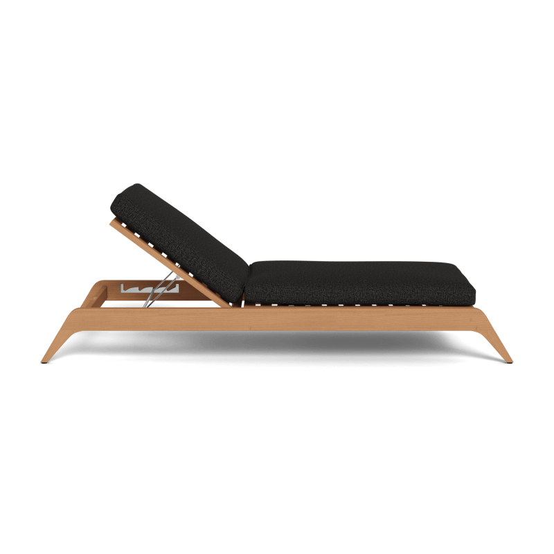 Mlb Teak Slatted Sun Lounge