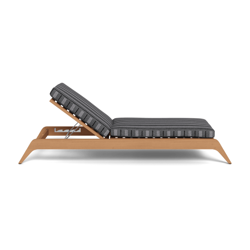 Mlb Teak Slatted Sun Lounge