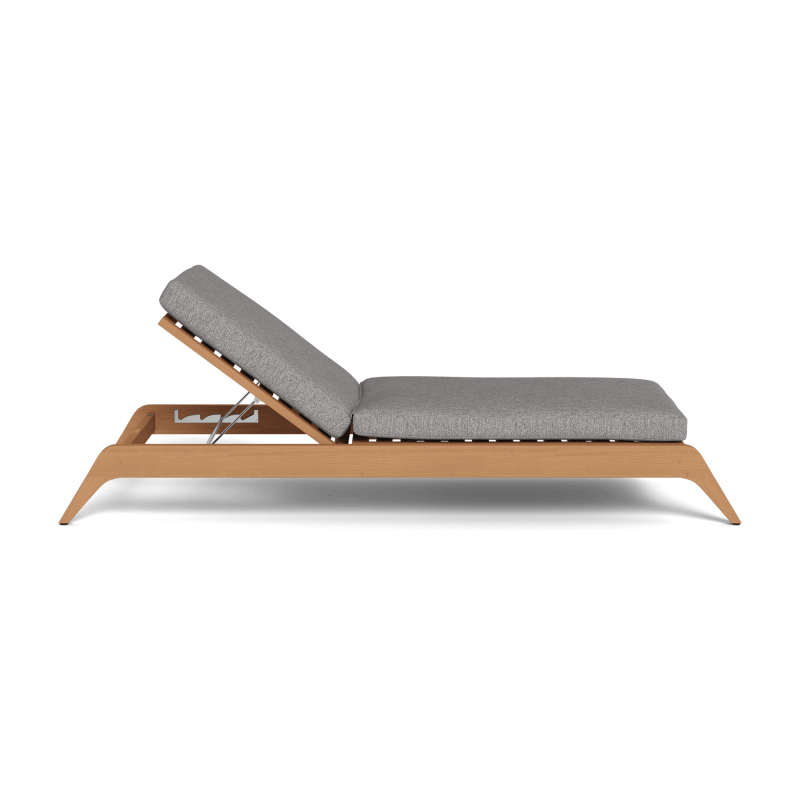 Mlb Teak Slatted Sun Lounge