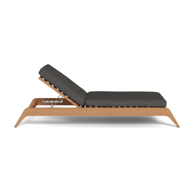 Mlb Teak Slatted Sun Lounge