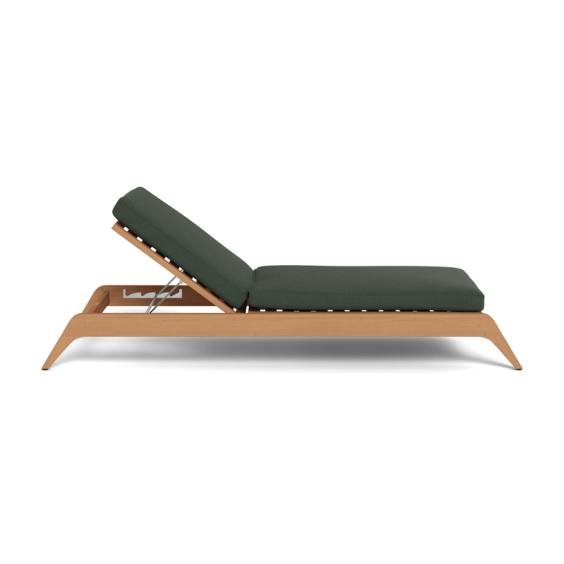 Mlb Teak Slatted Sun Lounge