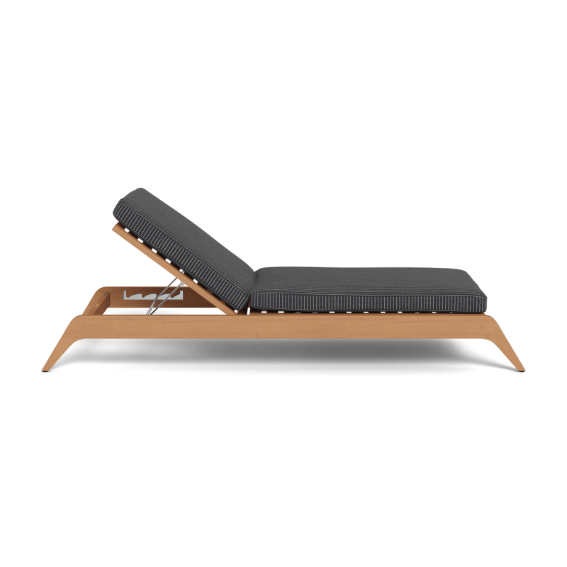 Mlb Teak Slatted Sun Lounge
