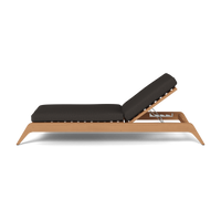 Mlb Teak Slatted Sun Lounge
