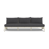 MLB Aluminum 3 Seat Armless Sofa