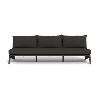 MLB Aluminum 3 Seat Armless Sofa