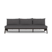 MLB Aluminum 3 Seat Armless Sofa