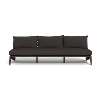 MLB Aluminum 3 Seat Armless Sofa