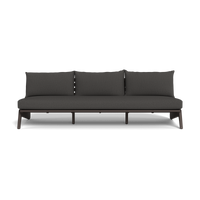 MLB Aluminum 3 Seat Armless Sofa