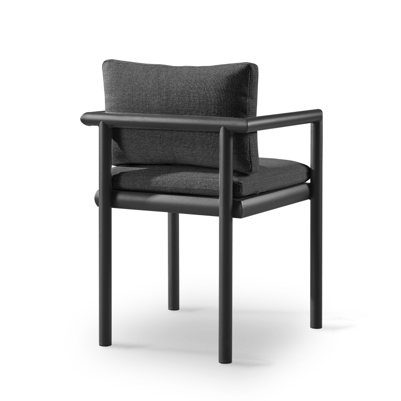 Moab Dining Chair | Aluminum Bronze, Siesta Taupe,