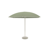 Nata Plu Center - Pole Umbrella Set | Concrete Natural, Aluminum Limestone, Almond