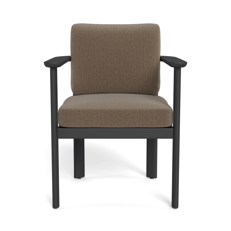 Newport Aluminum Barrel Dining Chair